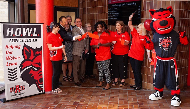 Ribbon Cutting for HOWL Center